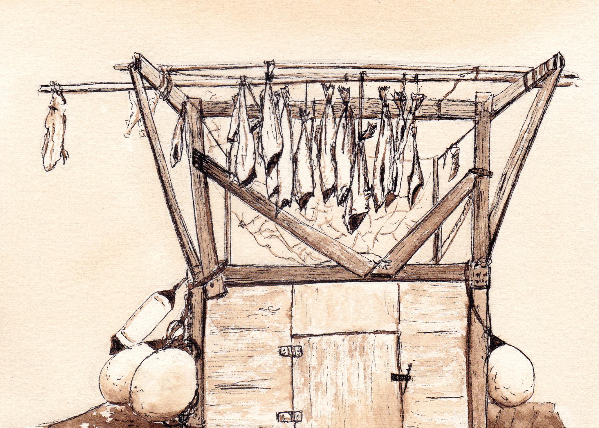 Drying Fish