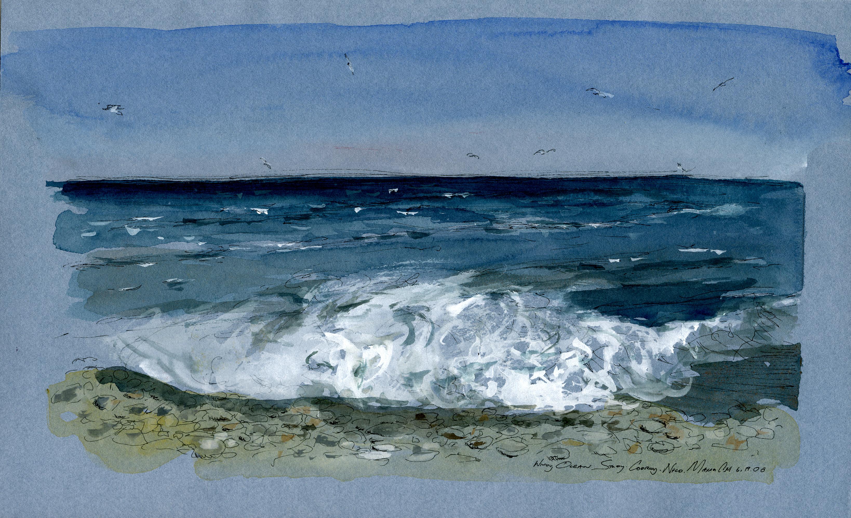 Windy Ocean, Codroy, Newfoundland