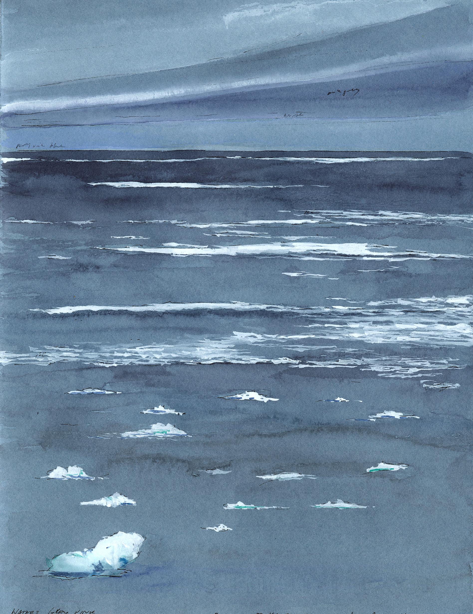 Evening Ice II