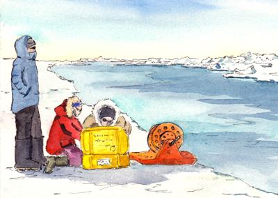 Deploying Hydrophones