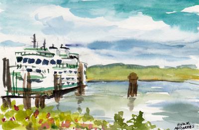 Hyak Ferry, Anacortes