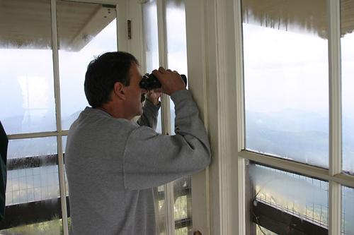 Lightning Bill on the lookout for fires (photo credit: <a href=