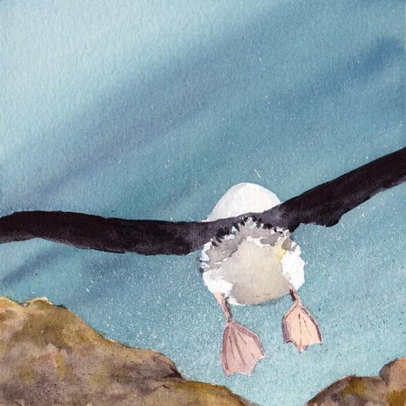 5" x 5" number eighteen: Take Off