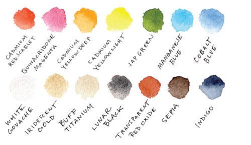 Draw Your Day palette colors