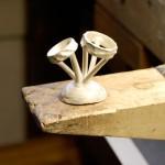 Cast silver