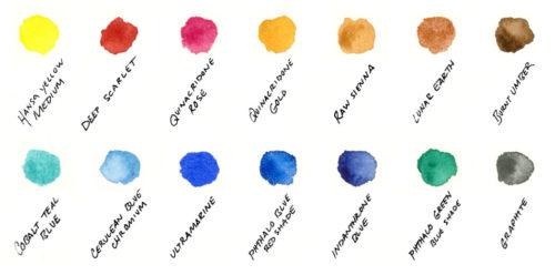 Expeditionary Art Palette colors