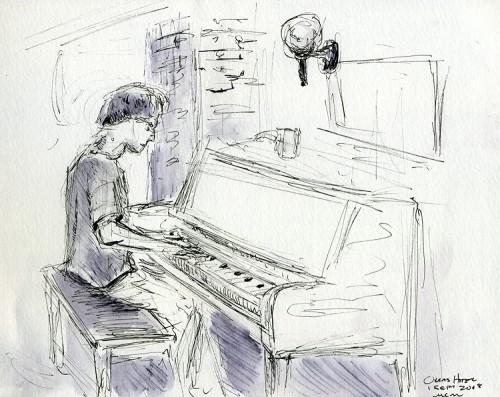 Orcas Hotel Piano Player