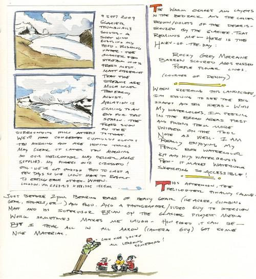 Sept 9 field journal, page 2