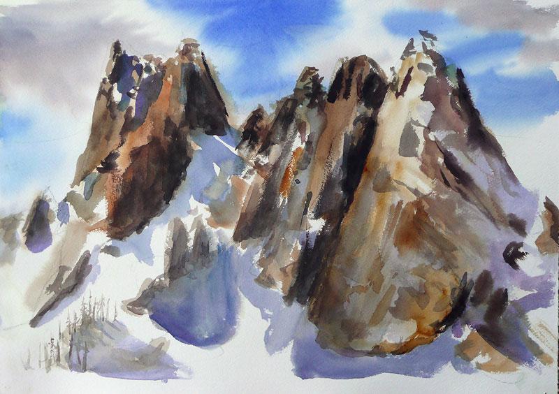 Early Winters Sketch