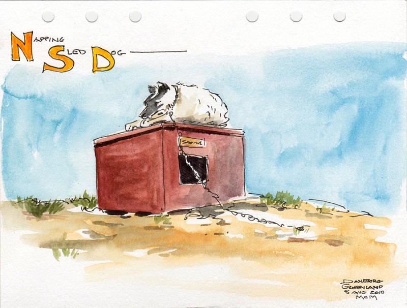 Sled dogs don&rsquo;t bark all of the time