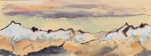 Mountain Panorama (Snow King, I think)
