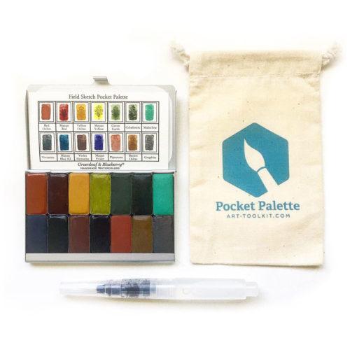 The Field Sketch Palette, photo by Greenleaf & Blueberry