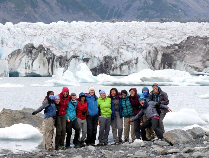 Girls in Icy Fjords, 2017! Photo by Erin Pettit