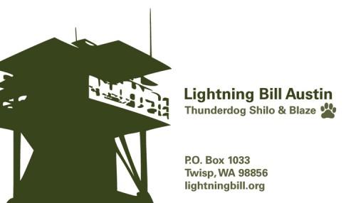 Lightning Bill business card front