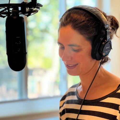 Podcast recording
