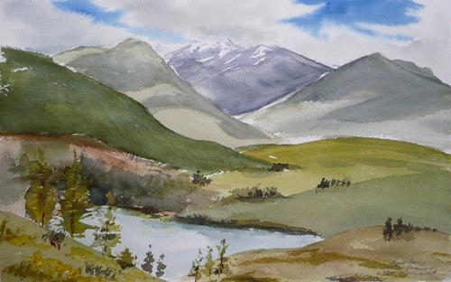View from Patterson Mountain, Methow Valley