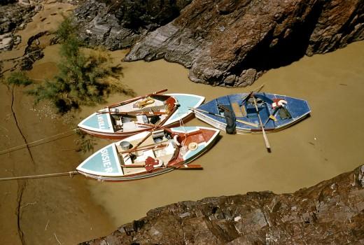 The original boats of inspiration from the 1950s
