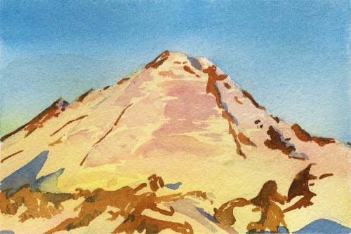 Baker Sunset Postcard, 6" x 4" 