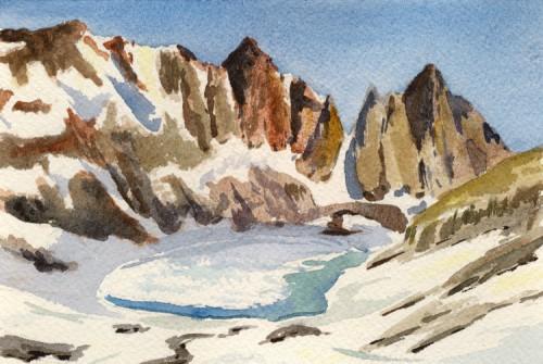 Silver Lake Postcard, 6" x 4" 
