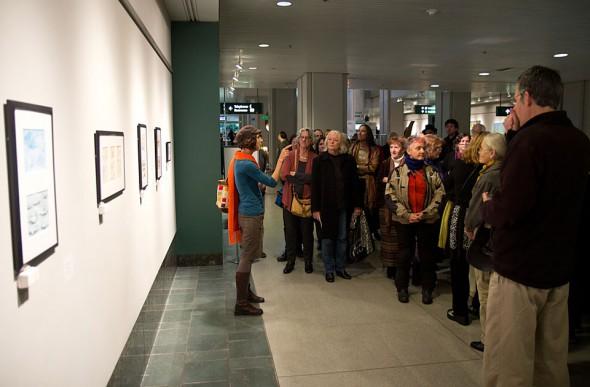 Touring the Ice Stories show, photo credit: Darin Reid