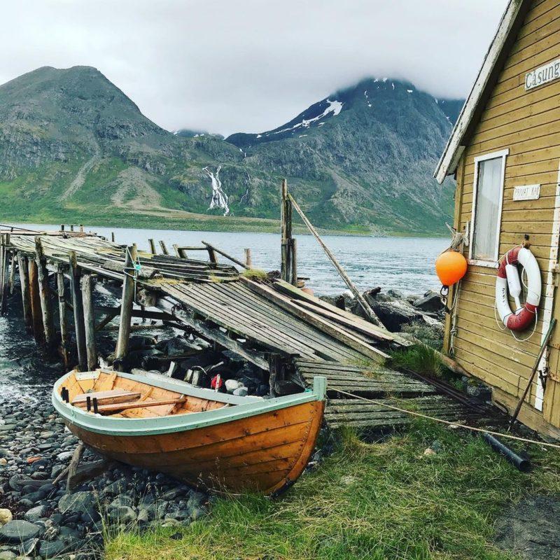 Singla on Arnøya, Norway. Photo by Hanna Viano