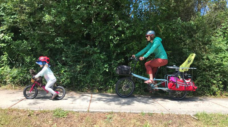 Biking with Stella