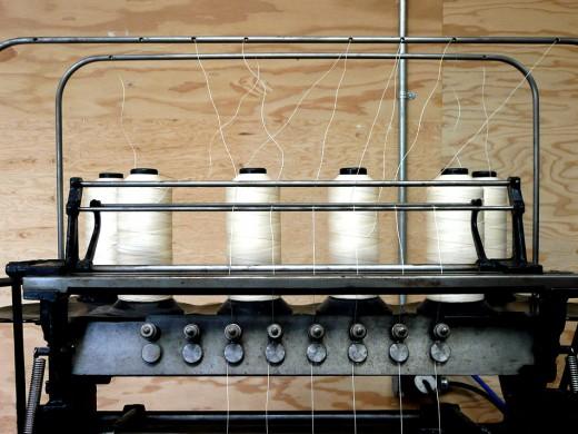 Book stitching machine
