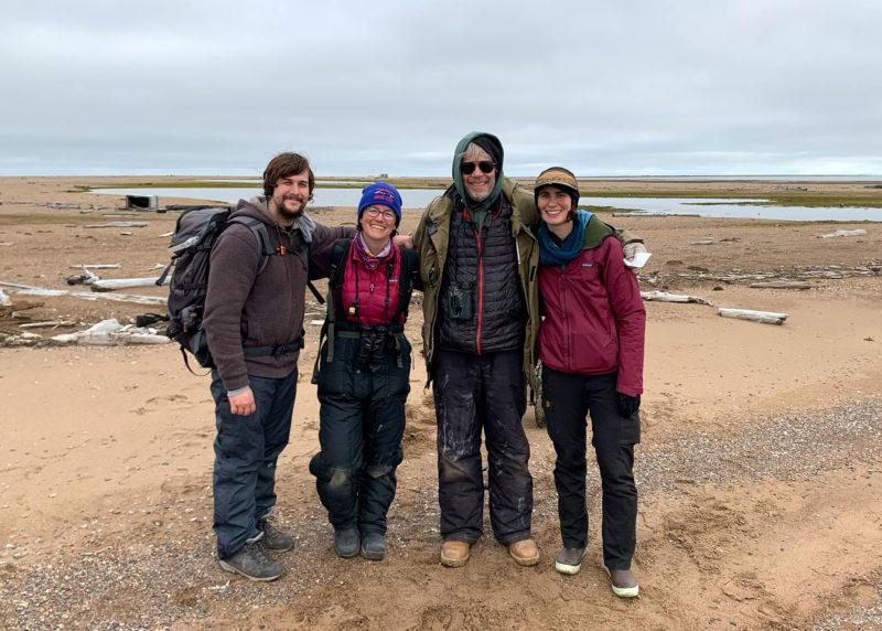 Pierre-Loup Jan, Katie Morrison, George Divoky, and myself